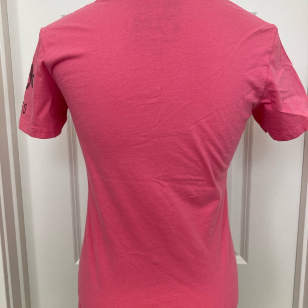 88tees Pink “Mahaloha” Tee with Hibiscus Print - Picture 4 of 7